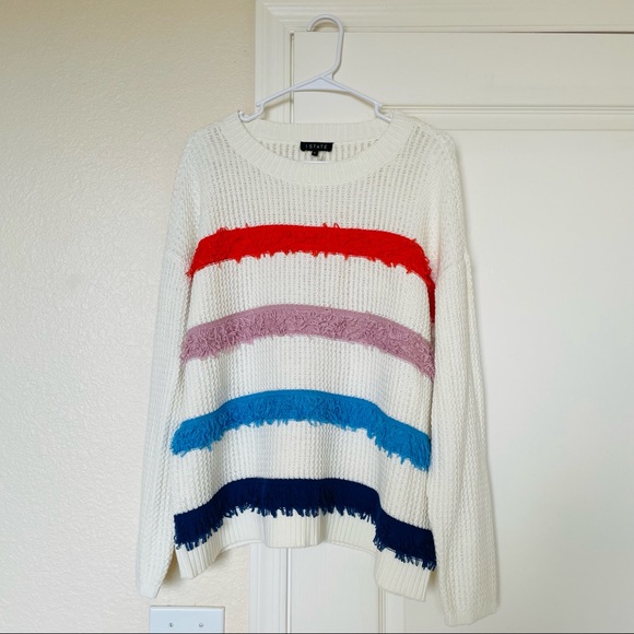 (NWT) 1. State Stripped Sweater - Picture 3 of 8